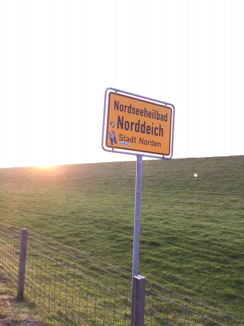 Deich bei Norddeich